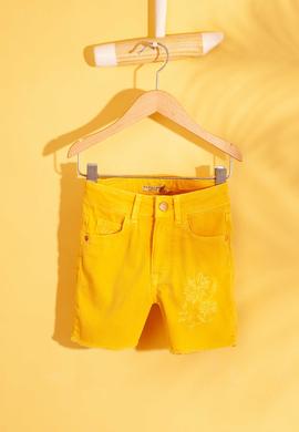 Kız Çocuk Sarı Şort - 50203109031