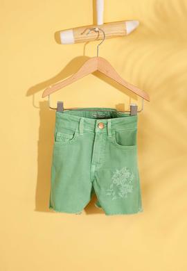 Kız Çocuk Yeşil Şort - 50203109052