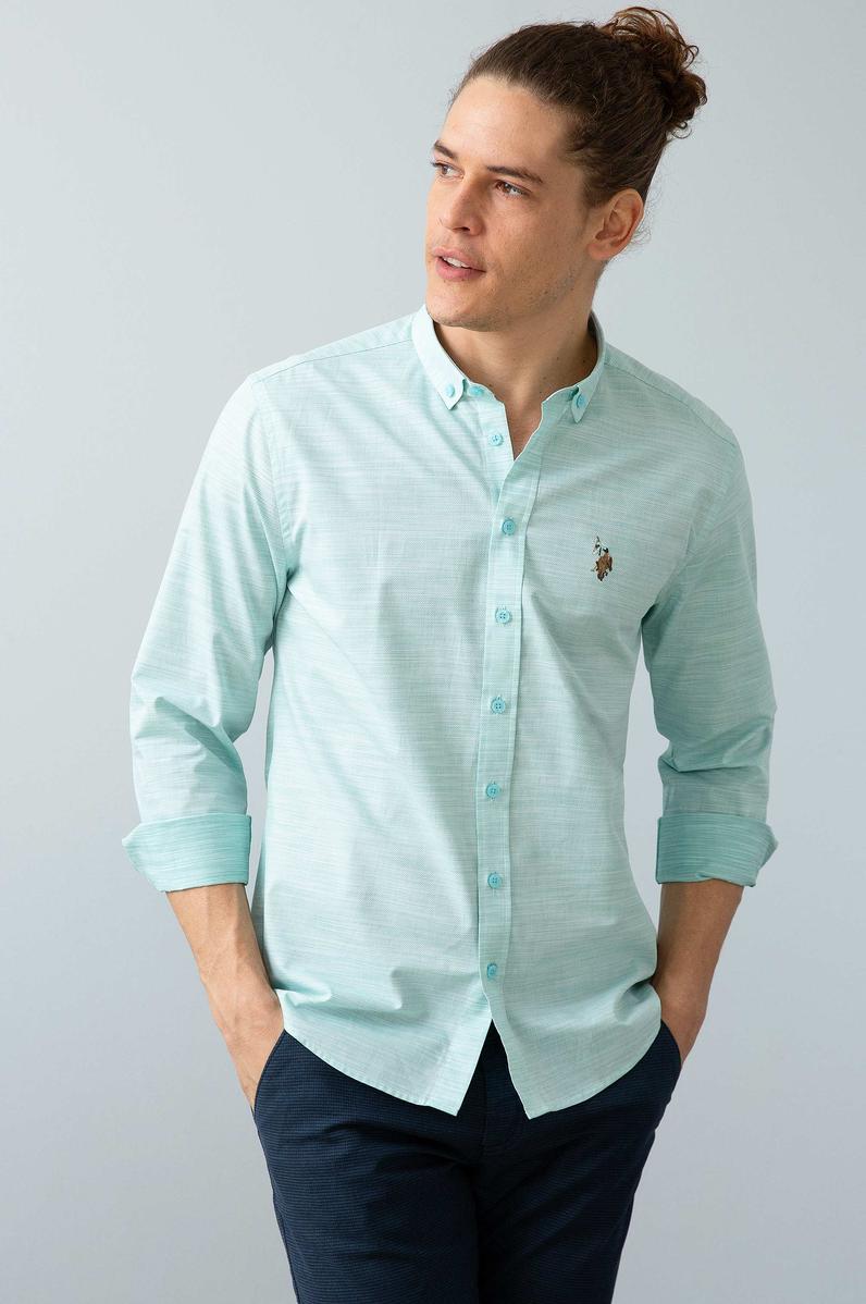 Erkek Yeşil Gömlek