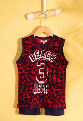 Erkek Çocuk Açık Kırmızı Pijama Takımı - 50210094001