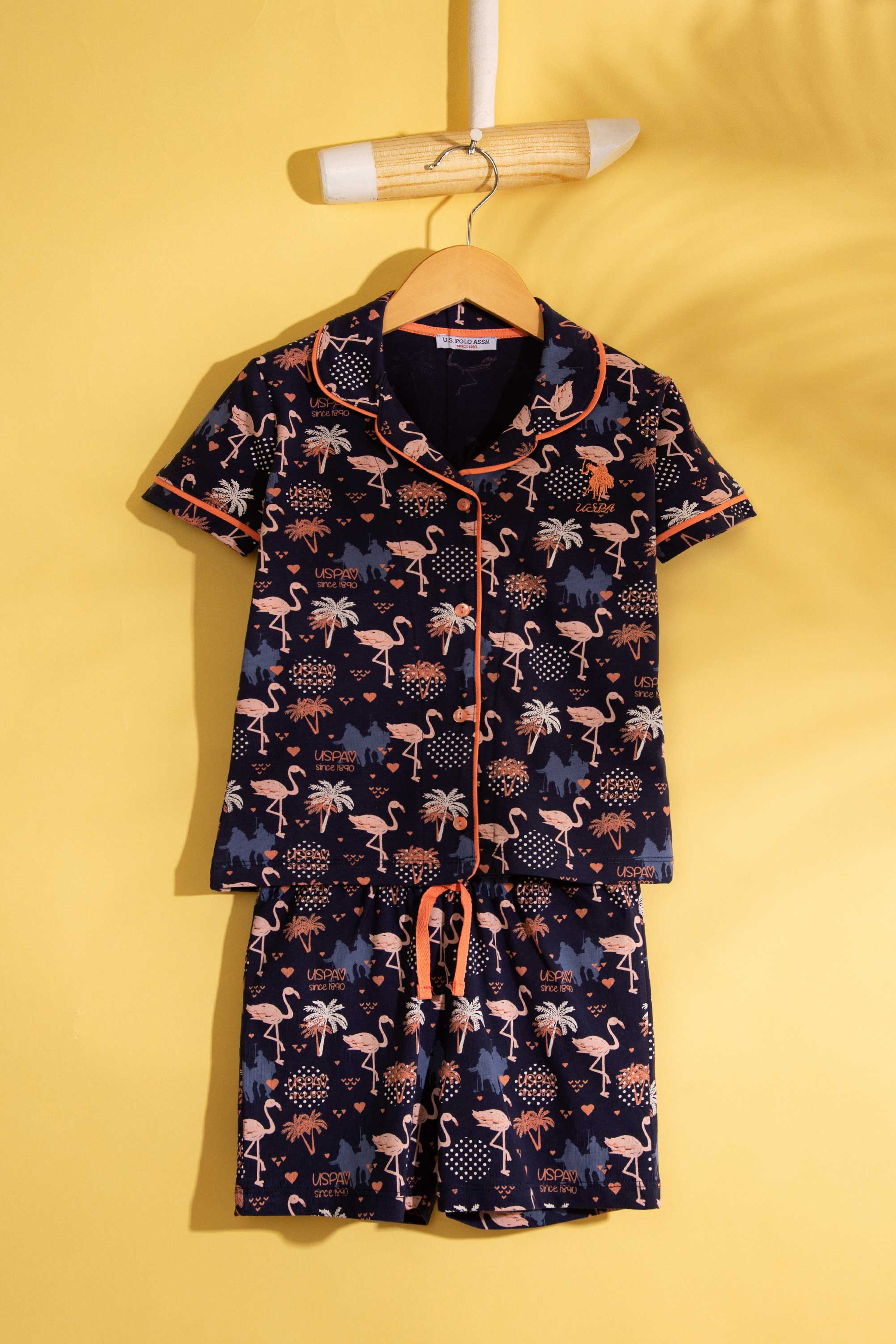 Kız Çocuk Lacivert Pijama - Image 1