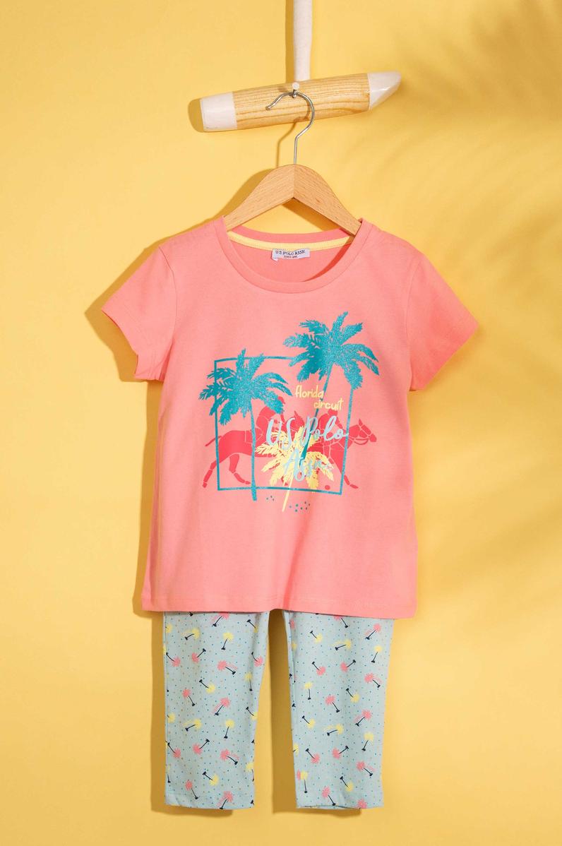 Kız Çocuk Pembe Pijama