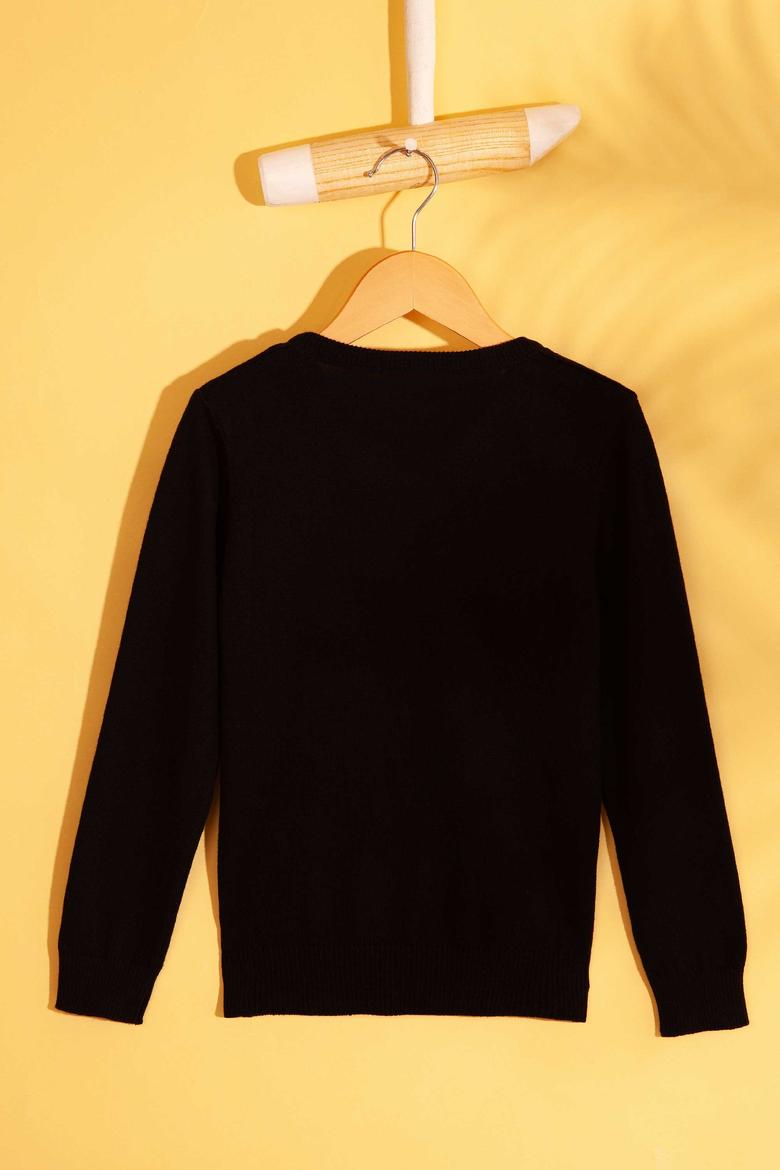 Erkek Çocuk Siyah Kazak - 50213276012