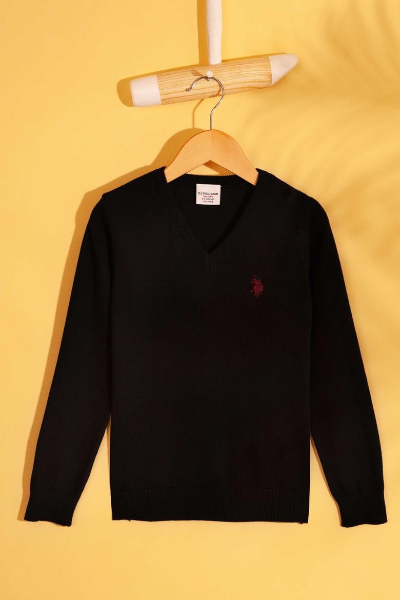 Erkek Çocuk Siyah Kazak