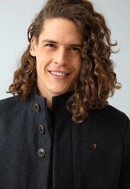 Erkek Gri Kaban Kaşe - 50196104005