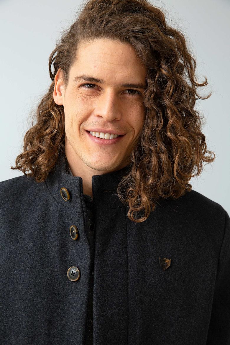 Erkek Gri Kaban Kaşe - 50196104005