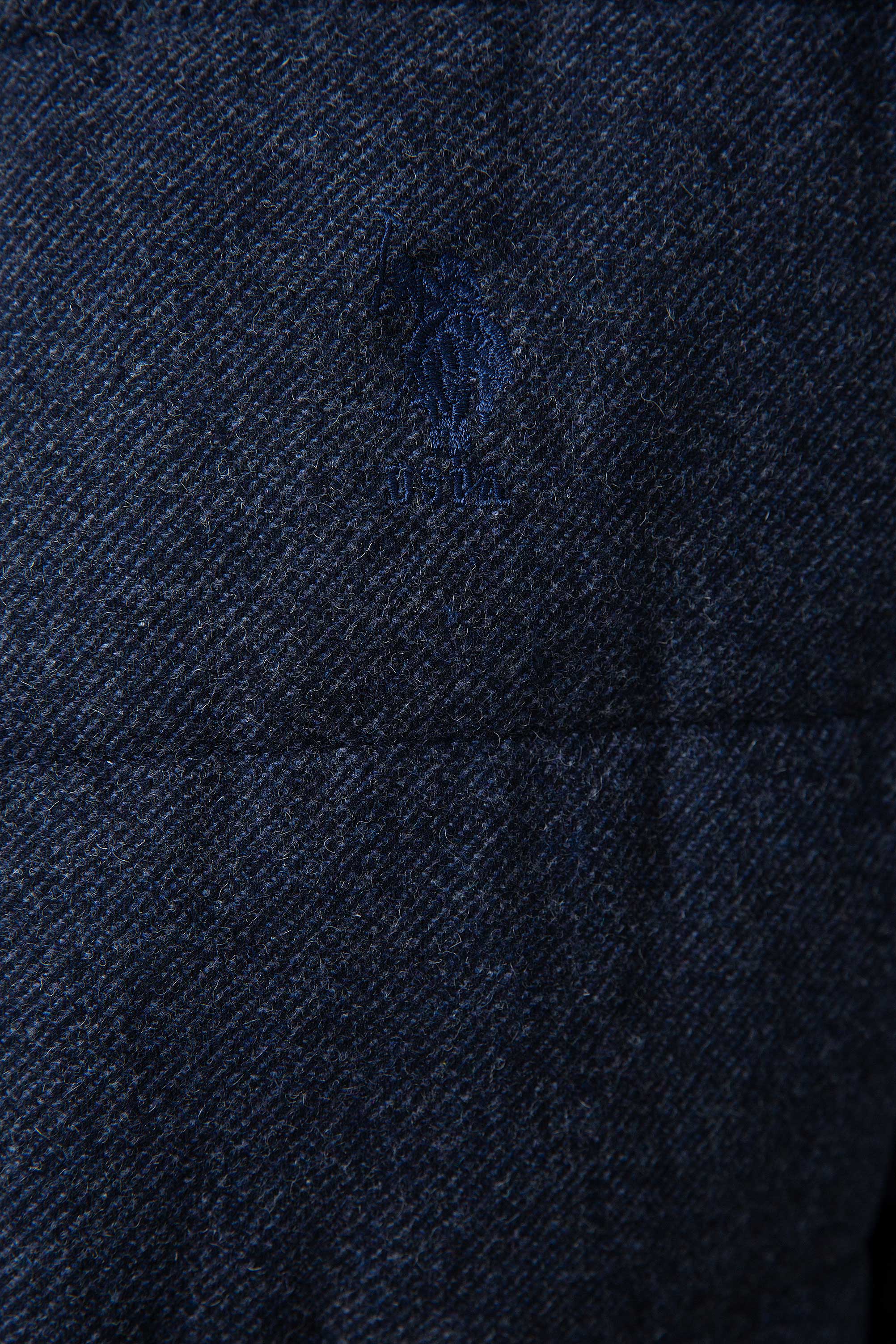 Erkek Lacivert Uzun Regular Kaban - Image 3