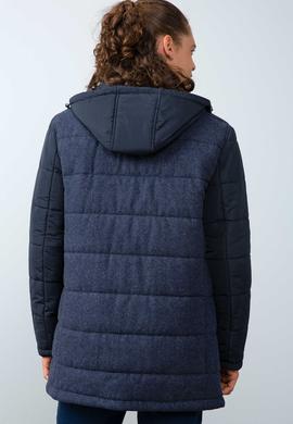 Erkek Lacivert Uzun Regular Kaban - 50196103001