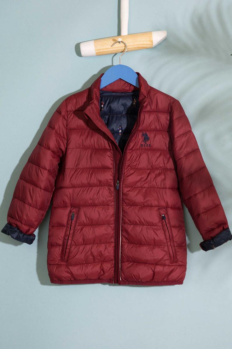 Erkek Çocuk Bordo Mont