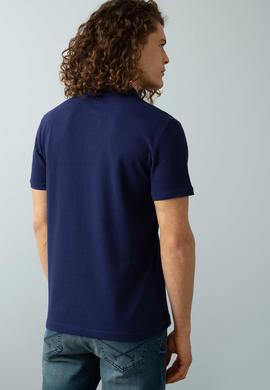 Erkek Lacivert Basic Polo Yaka Tişört - 50199991032