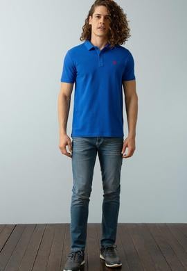 Erkek Saks Basic Polo Yaka Tişört - 50199991053