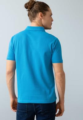 Erkek İndigo Basic Polo Yaka Tişört - 50199991062