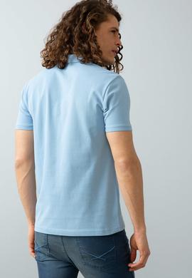 Erkek Açık İndigo Basic Tişört - 50199991075
