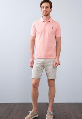 Erkek Pembe Basic Tişört - 50199991162