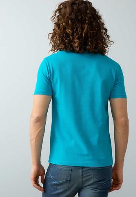 Erkek Petrol Basic Polo Yaka Tişört - 50199991202