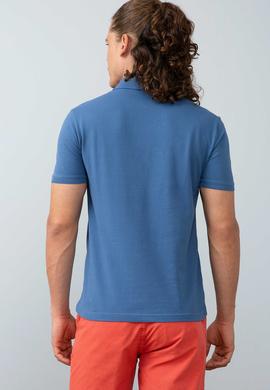 Erkek Açık Lacivert Basic Polo Yaka Tişört - 50199991272