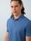 Erkek Açık Lacivert Basic Polo Yaka Tişört
