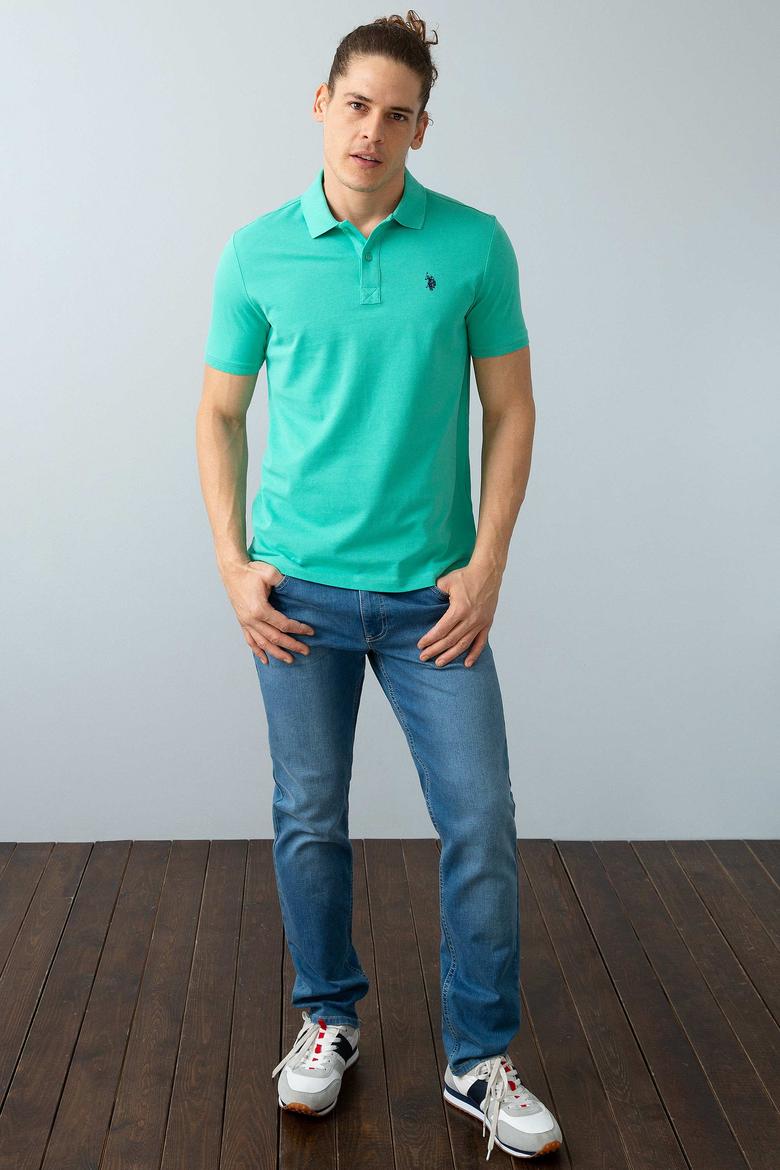 Erkek Mint Basic Polo Yaka Tişört - 50199991296