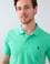 Erkek Elma Yeşili Basic Polo Yaka Tişört