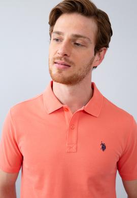 Erkek Somon Polo Yaka T-Shirt Basic - 50199991334