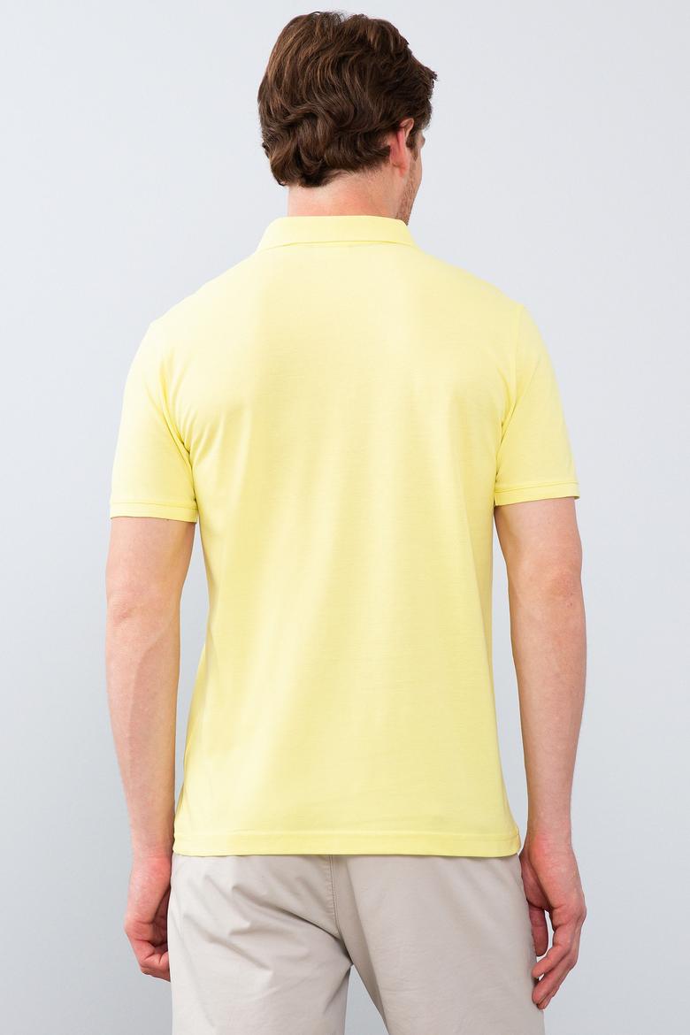 Erkek Limon Basic Polo Yaka Tişört - 50199991382