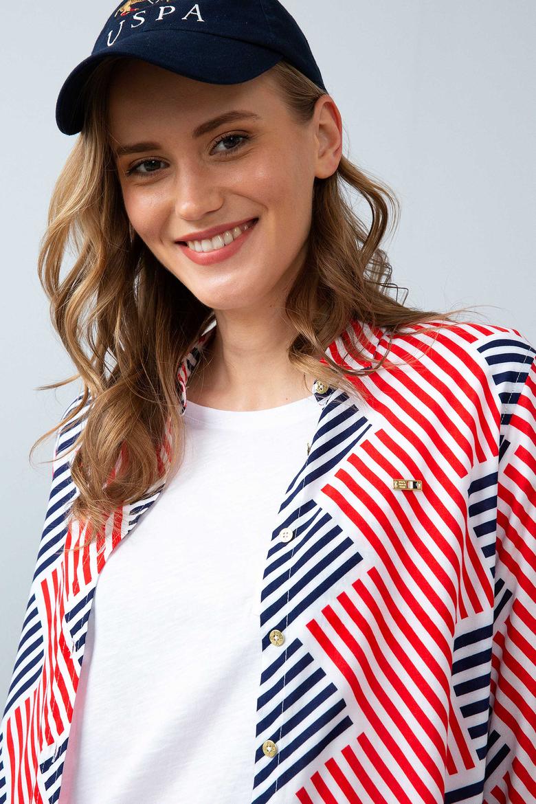 Kadın Beyaz Uzun Kollu Gömlek