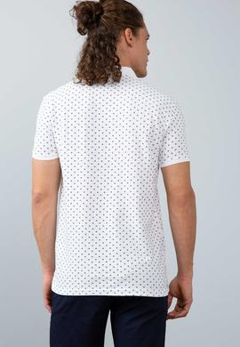 Erkek Beyaz Polo Yaka T-Shirt - 50200019009