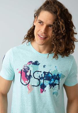 Erkek Aqua Bisiklet Yaka T-Shirt - 50200021014