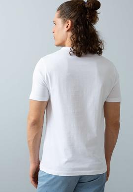 Erkek Beyaz Basic Tişört - 50200039007