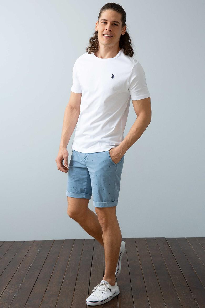 Erkek Beyaz Basic Tişört - 50200039007