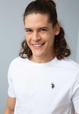 Erkek Beyaz Basic Tişört - 50200039007