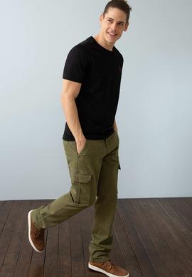 Erkek Siyah Basic Tişört - 50200039017