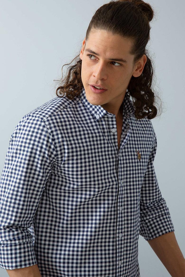 Erkek Lacivert Gömlek - 50200045001