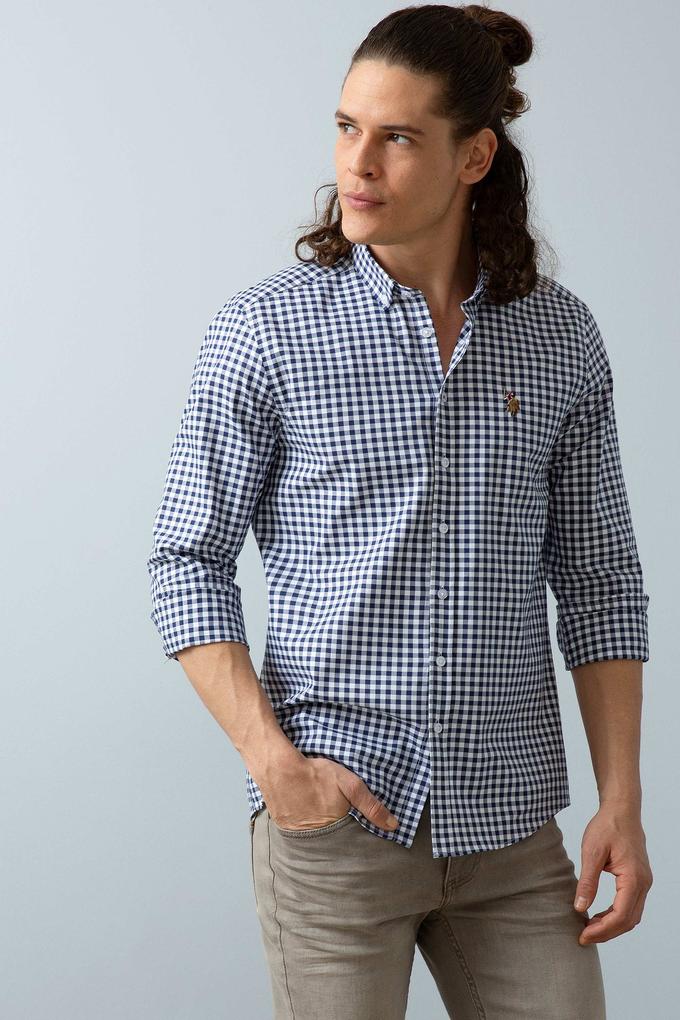 Erkek Lacivert Gömlek