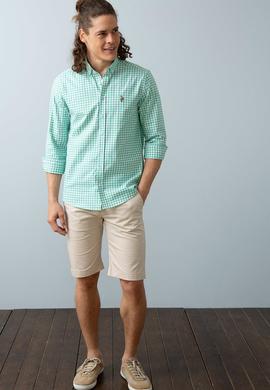 Erkek Yeşil Gömlek Uzunkol - 50200045017