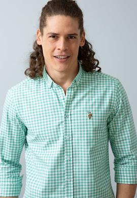 Erkek Yeşil Gömlek Uzunkol - 50200045017