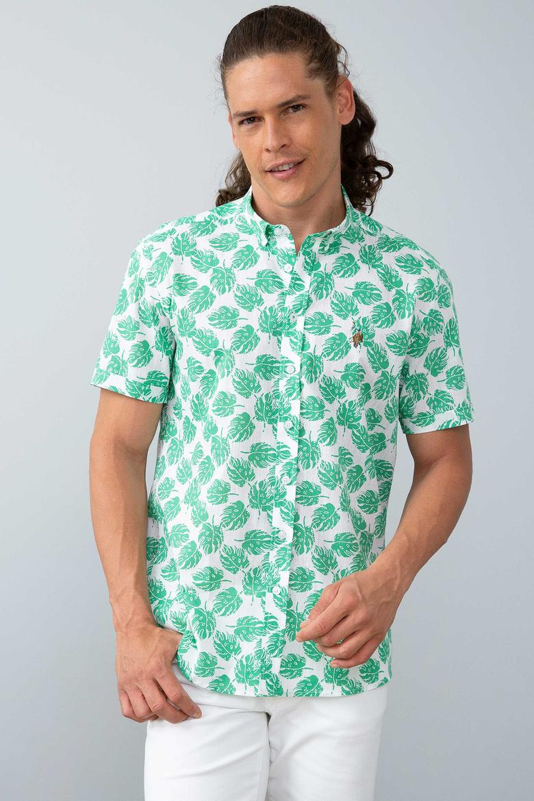 Erkek Yeşil Gömlek - 50200047009