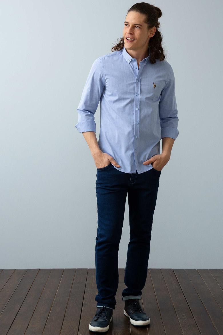 Erkek Mavi Gömlek - 50200050009