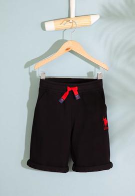 Çocuk Siyah Örme Şort - 50200216047