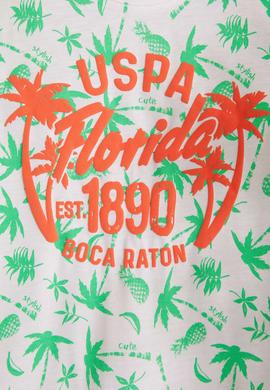 Çocuk Yeşil Bisiklet Yaka Tişört - 50200225025