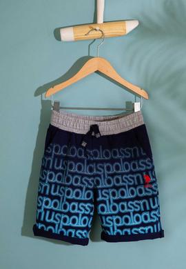 Çocuk Lacivert Örme Şort - 50200228005