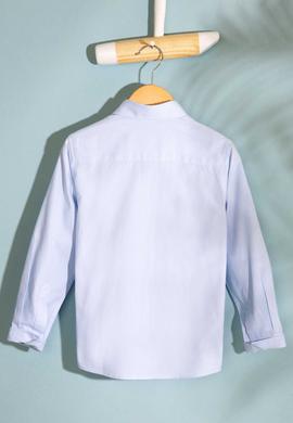 Erkek Çocuk Mavi Gömlek Uzunkol - 50200510020