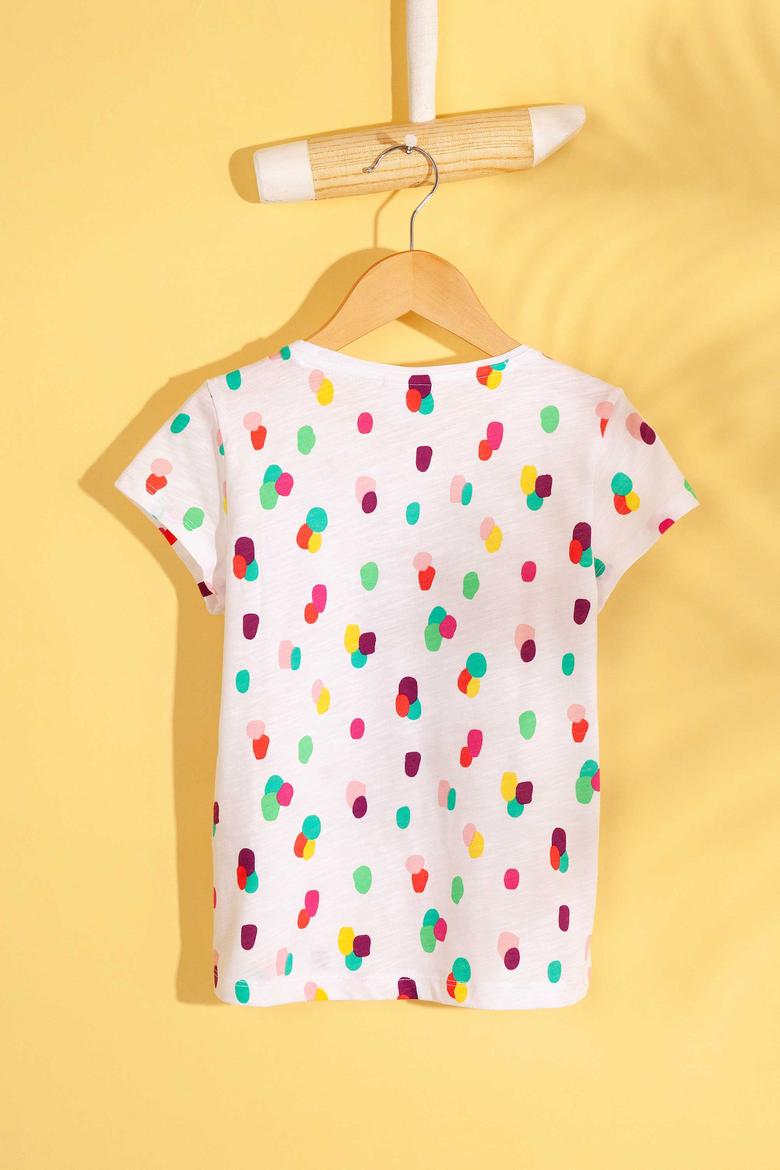 Kız Çocuk Beyaz Tişört - 50202045001