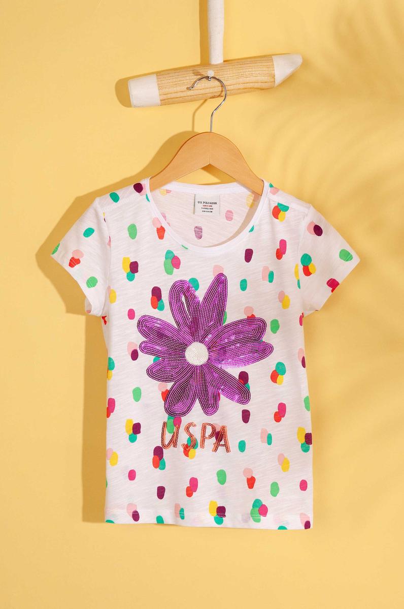 Kız Çocuk Beyaz Tişört