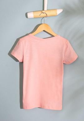 Çocuk Pembe Tişört - 50202140044