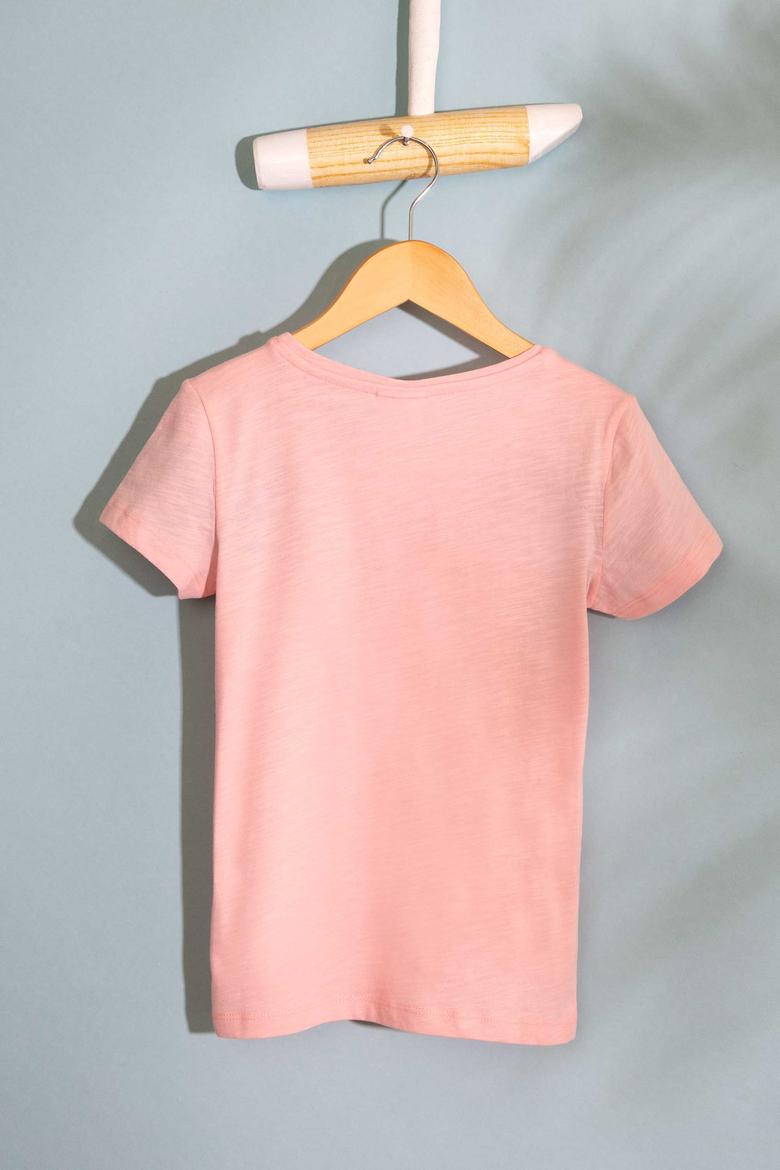 Çocuk Pembe Tişört - 50202140044