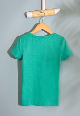 Çocuk Mint Bisiklet Yaka Tişört - 50202140078