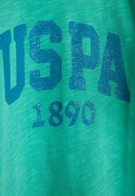 Çocuk Mint Bisiklet Yaka Tişört - 50202140078