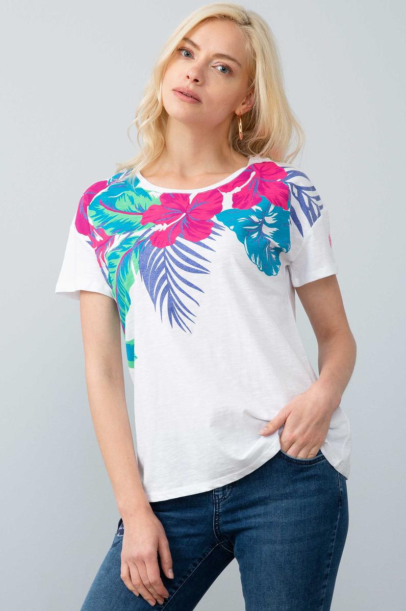 Kadın Beyaz Tişört