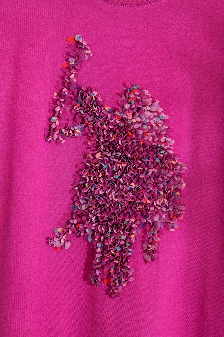 Kız Çocuk Pembe Örme Elbise - 50202164019